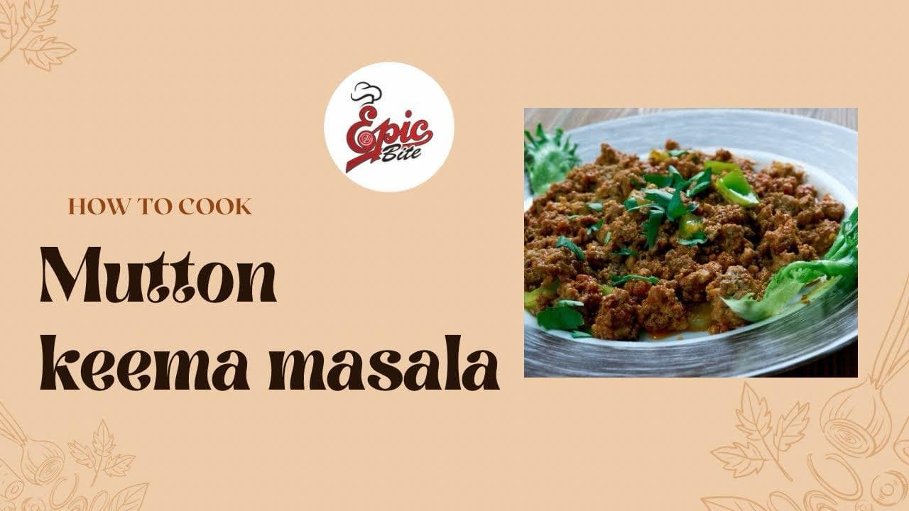 MUTTON KEEMA MASALA