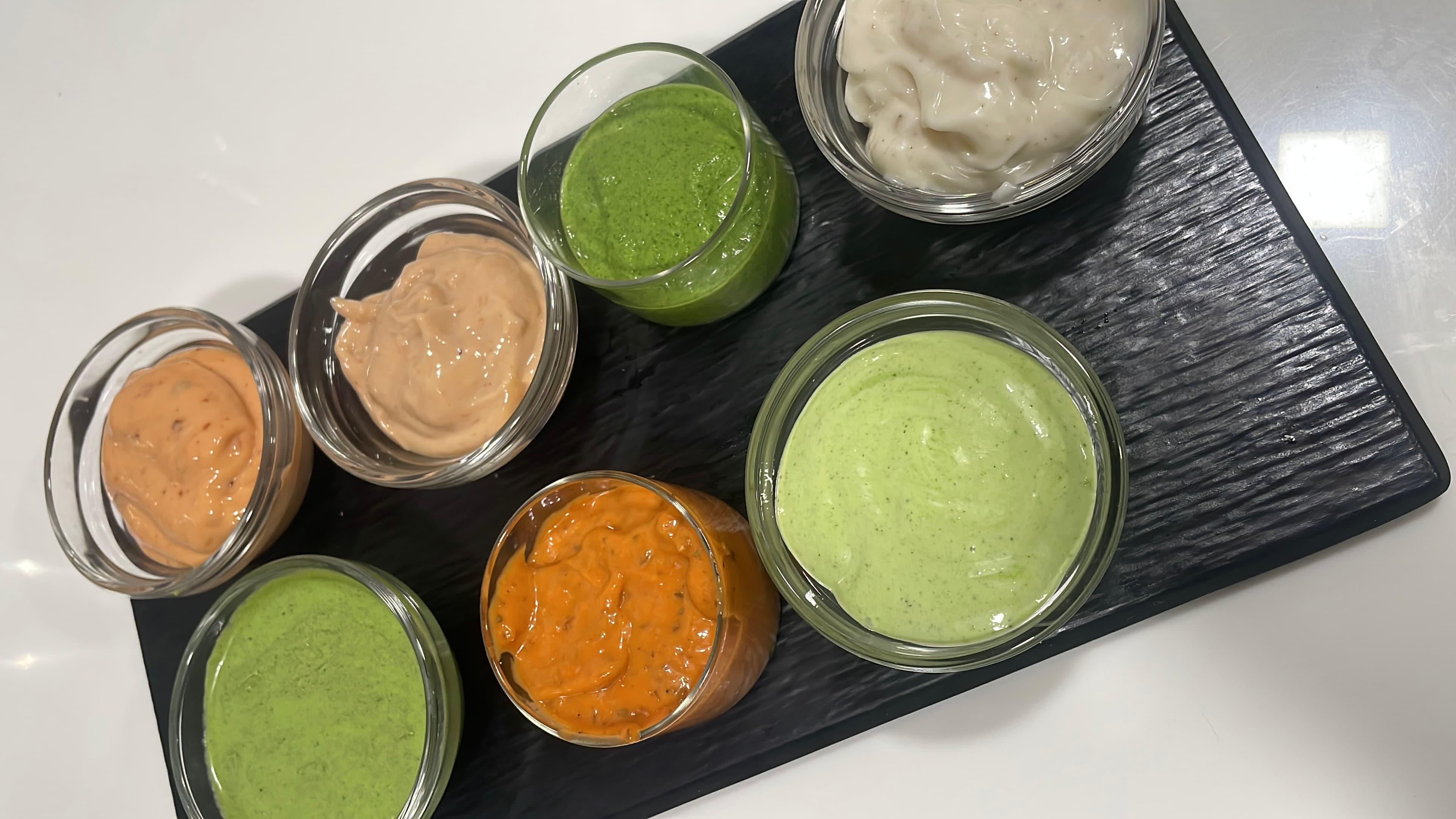 BBQ SPECIAL TYPES OF DIPS & CHUTNEYS