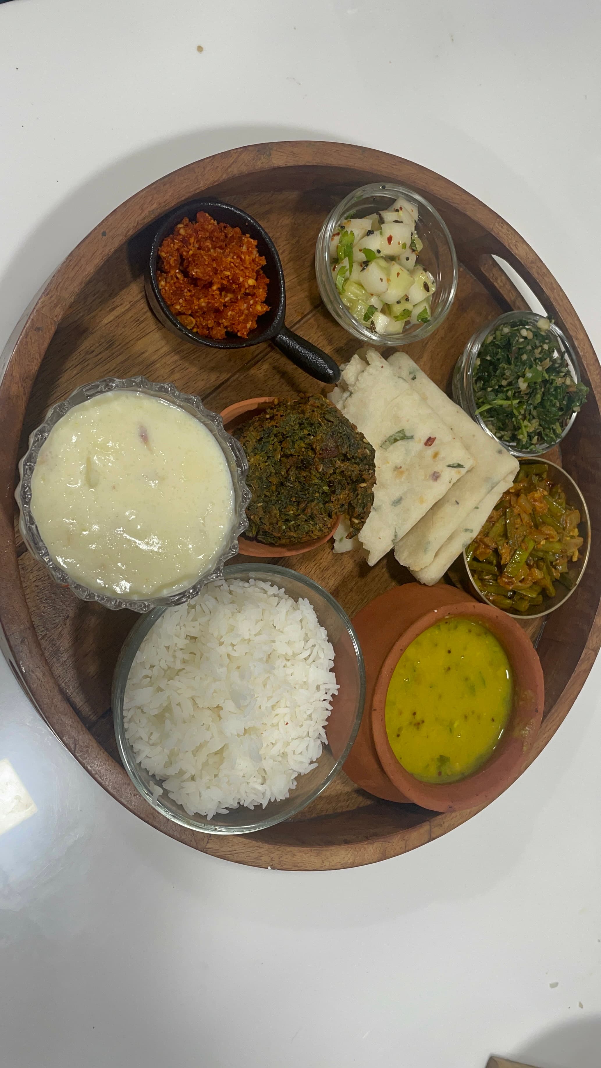 Traditional Maharashtra Thali