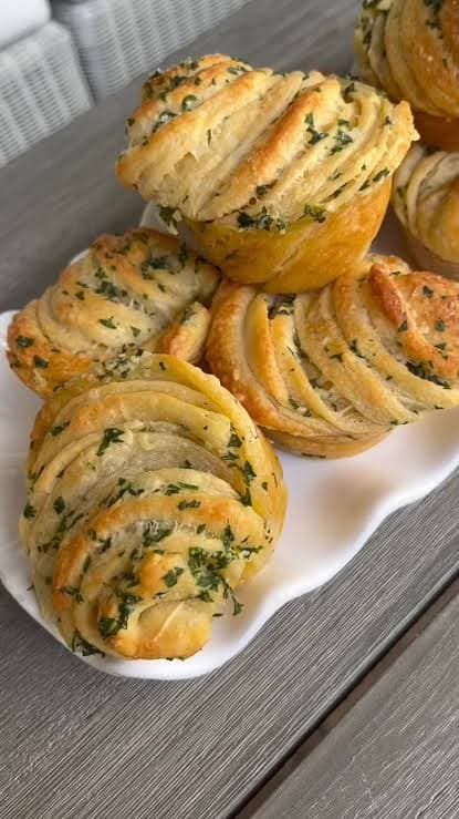 Egg free Cruffins